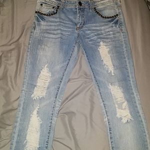 Light Demin Skinny Jeans